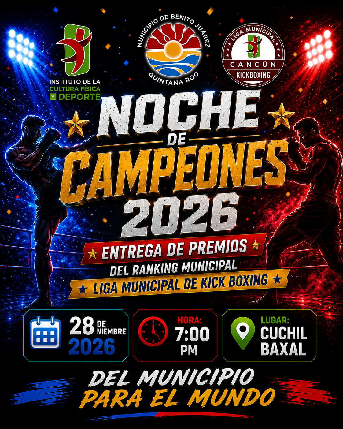 NOCHE DE CAMPEONES