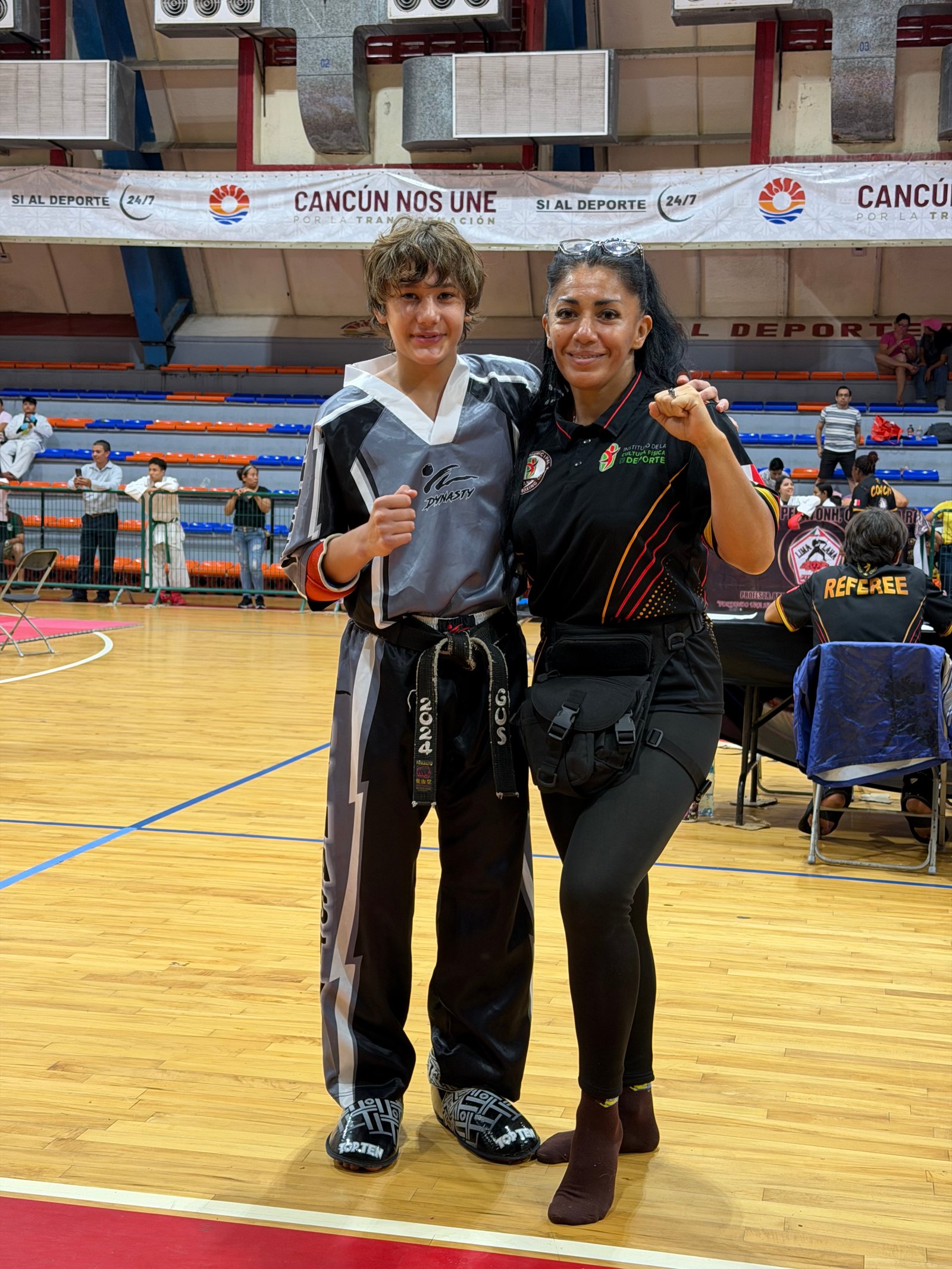 Campeonato<br />Sensei Vanesa y Gustavito 